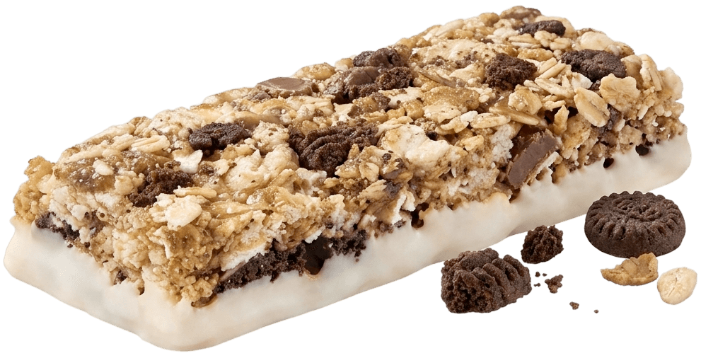 Decorative muesli bar image